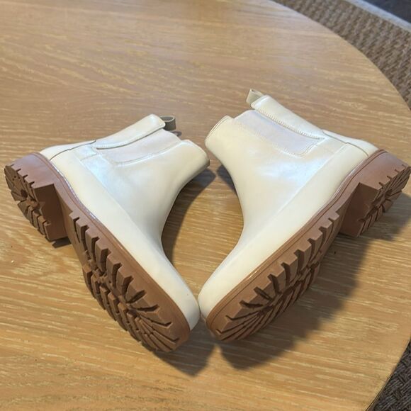 Rebecca Allen Women's The All Weather Boot, Cream, Size 8, NWOT - Picture 6 of 9